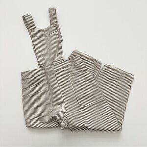 Soor Ploom Striped Cotton Charlie Overalls size 6/7